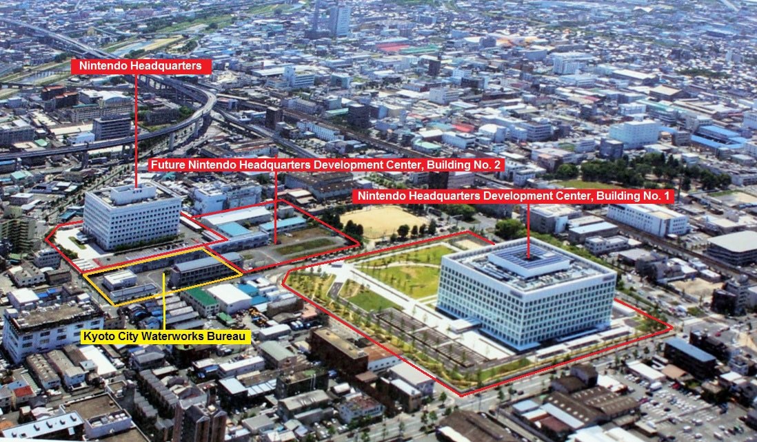 nintendo land purchase new headquarters