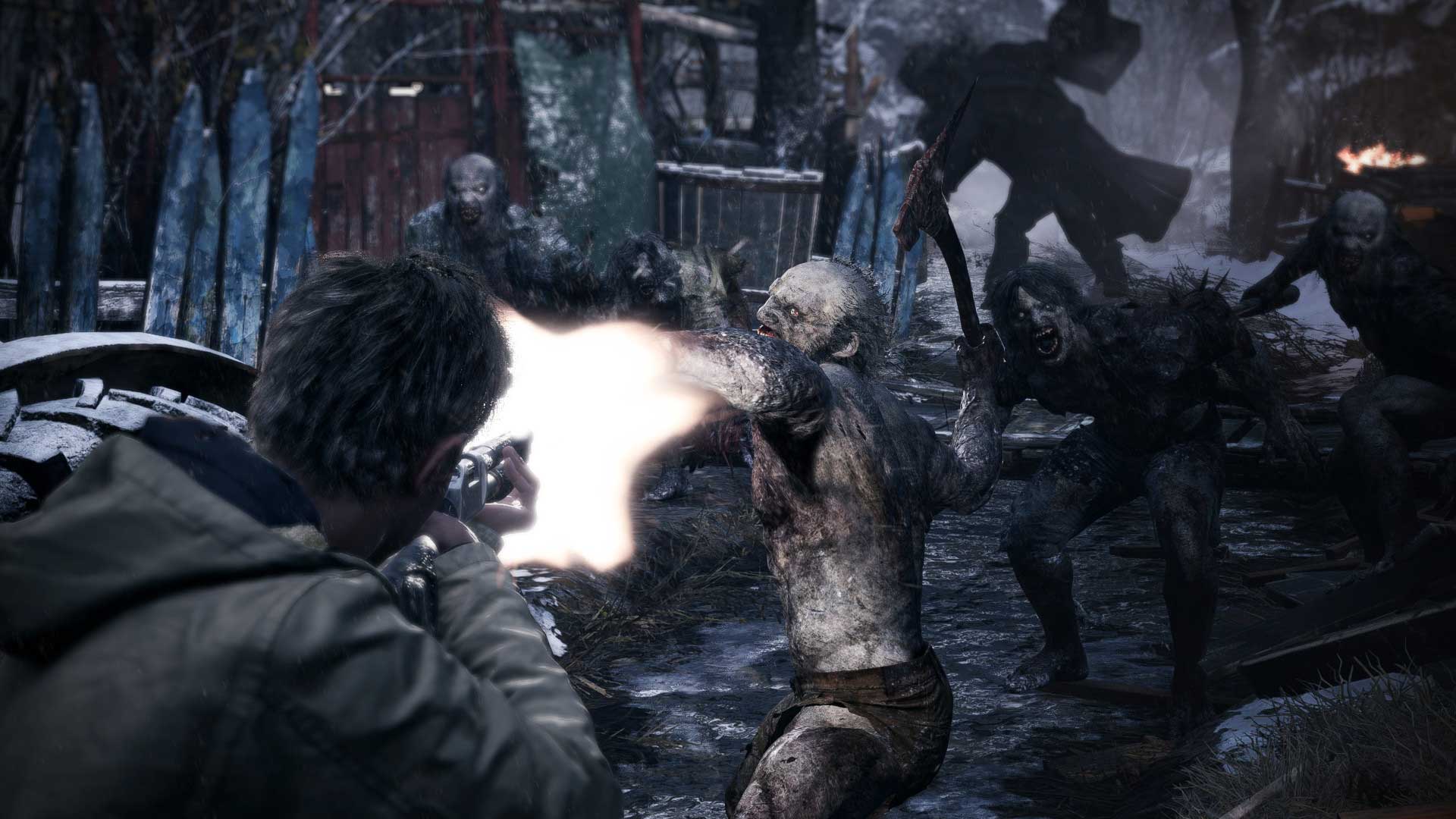 Third-person mode in Resident Evil Village